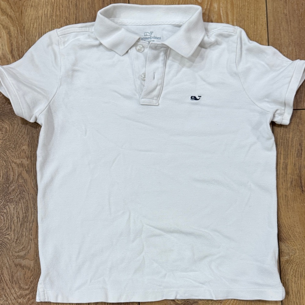 Vineyard Vines boys Polo 4-Shirt bundle - Pink, white, and Blues size 5,6,7 - Picture 5 of 7
